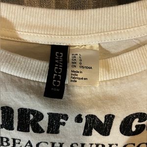 Graphic Tee Crop Top